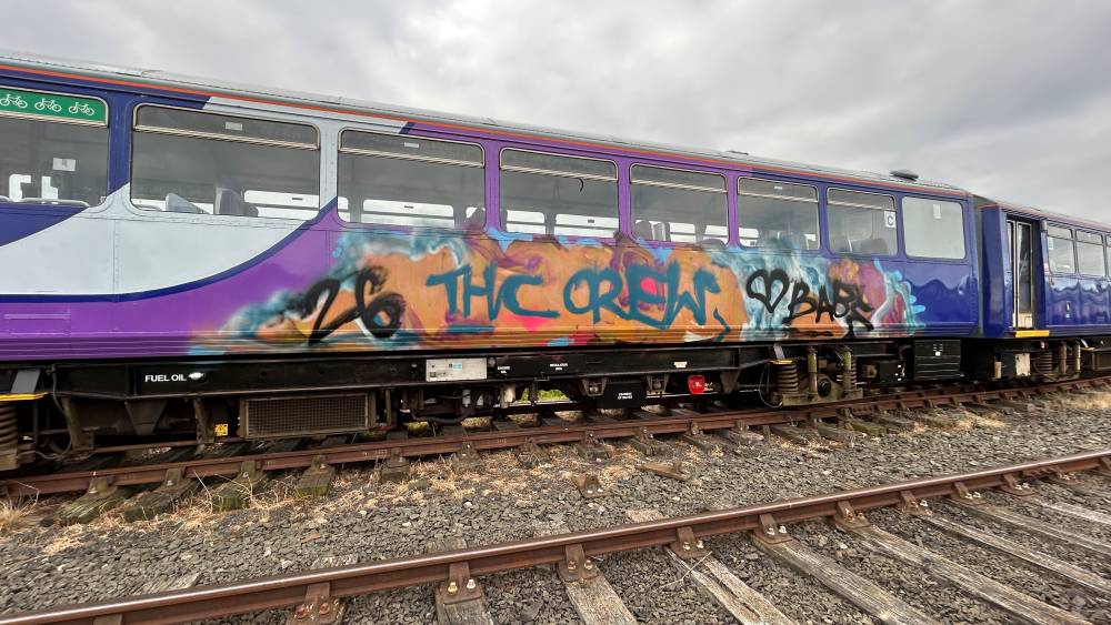 Pacer 144016 graffiti damage